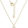 Tilbehor Aiyanna | B Stras Letter Necklace