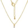 Tilbehor Aiyanna | I Stras Letter Necklace